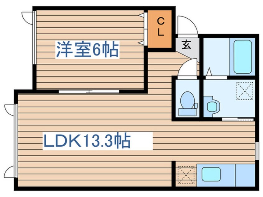 間取図 Ｕ３３－３