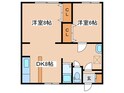 林マンションの間取図