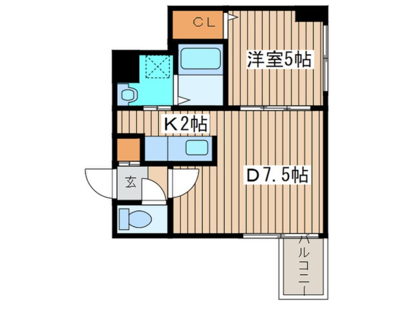 間取図 ＫレジデンスＮ２３