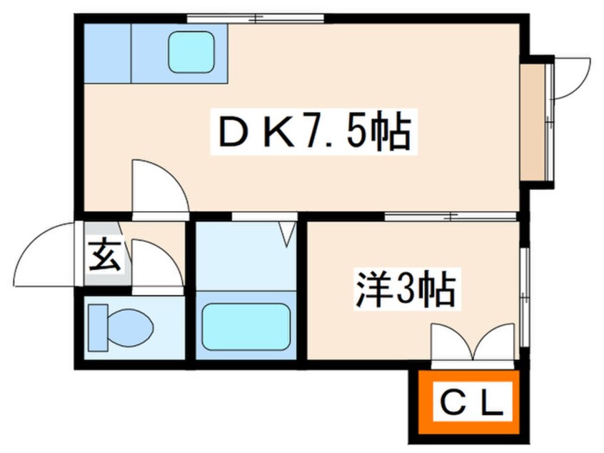 間取図 アーバンテラス南8条Ⅱ