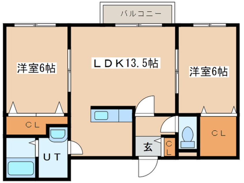 間取図 コンフォート