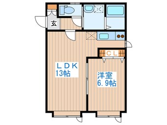 間取図 クレスト１８.９