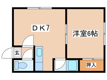 間取図 楽陽荘