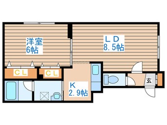 間取図 エルフルト１０８