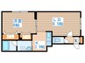 エルフルト１０８ 1LDKの間取り