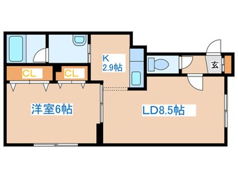 間取図 エルフルト１０８