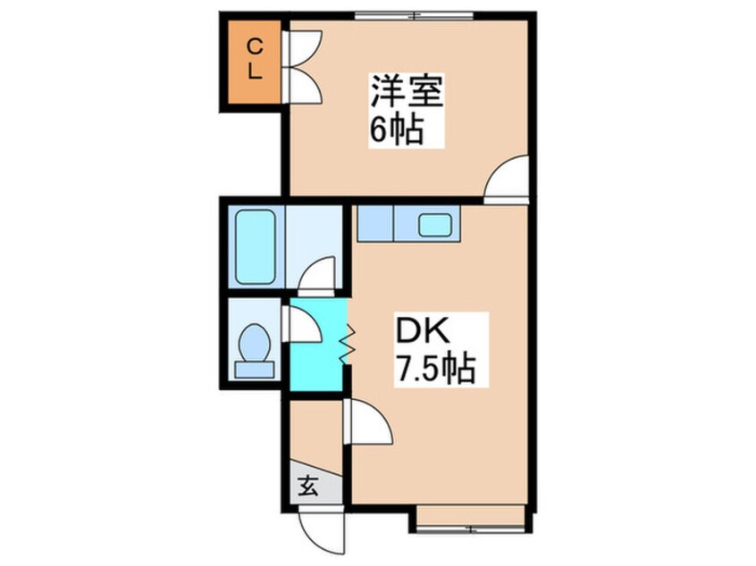 間取図 グレースハイム新川