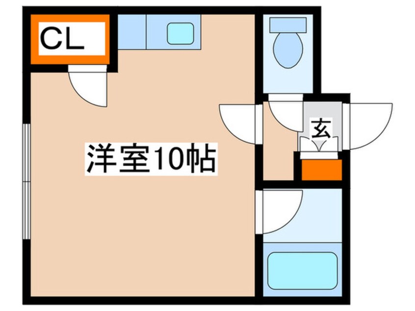 間取図 デグネス札幌