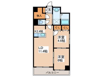 間取図 ラフォーレパークヒル