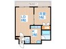 ルーブル８条館 1LDKの間取り