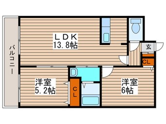 間取図 ピュア元町