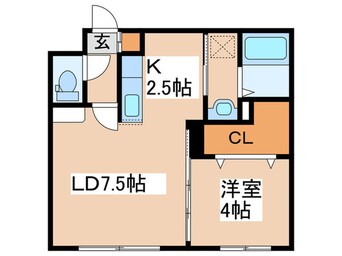 間取図 シティレジデンス北３６条