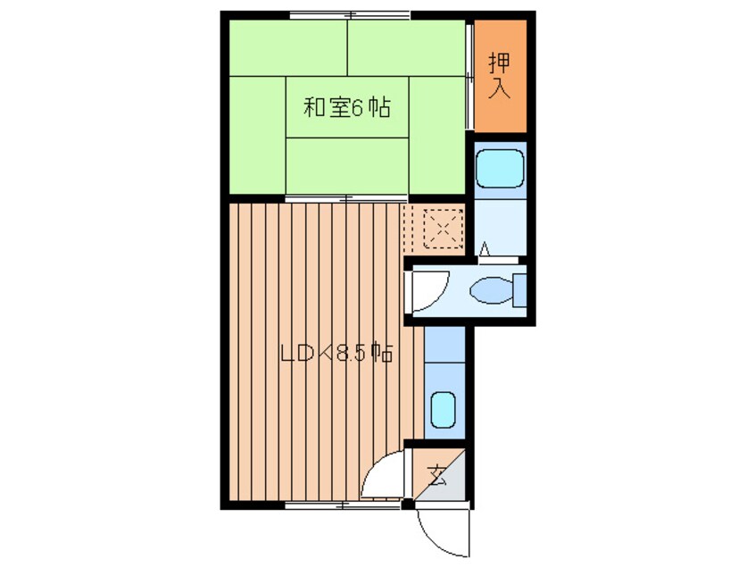 間取図 第５正和ハイツ