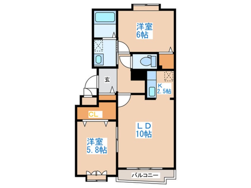 間取図 エムズ・コート