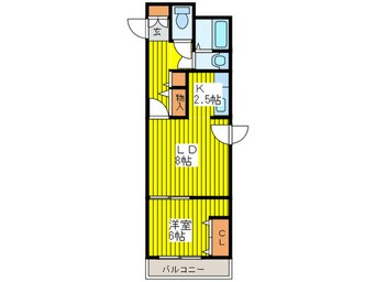 間取図 サザンクロス３１３