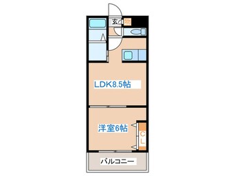 間取図 サザンクロス３１３