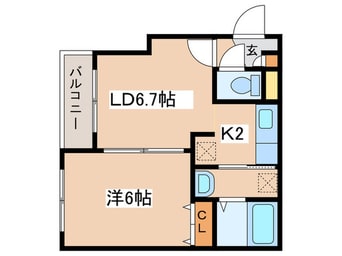 間取図 パラッツォ平岸