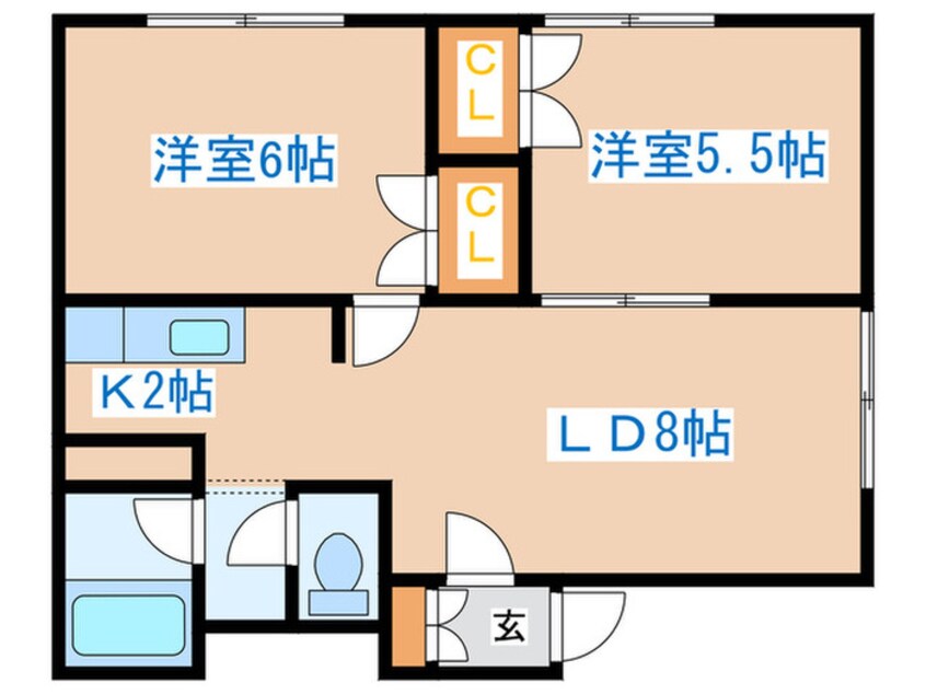 間取図 ウエストフィールド