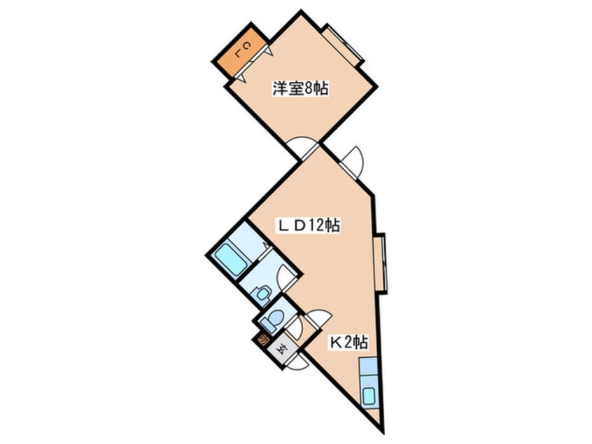 間取図 パシャ２１Ⅱ