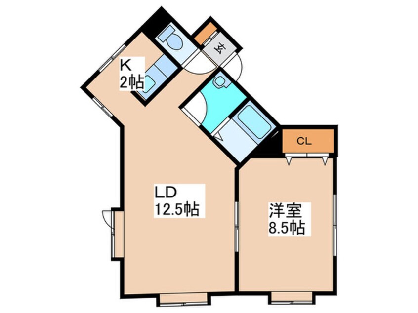 間取図 パシャ２１Ⅱ