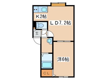 間取図 CONFIDENCE菊水元町