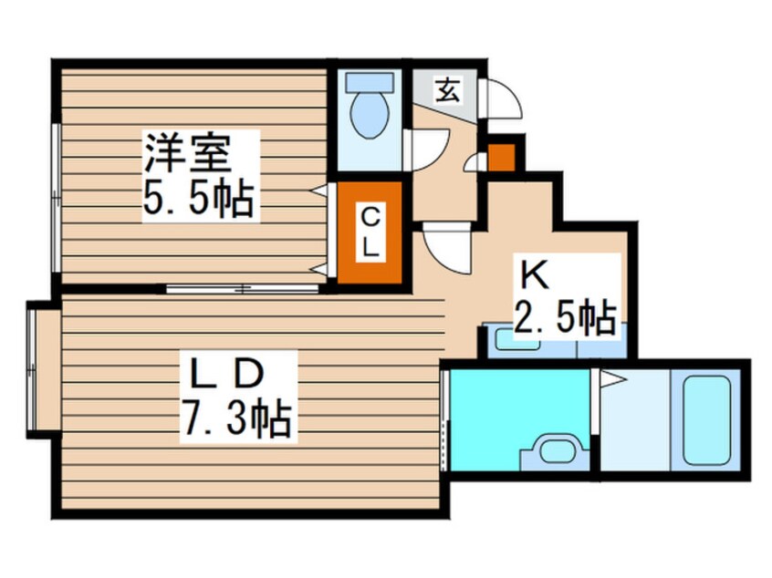 間取図 ガーデンズリビオ