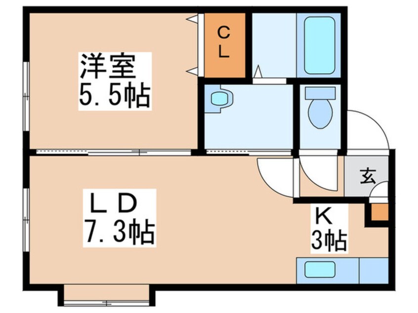 間取図 ガーデンズリビオ