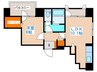 センタービル913 1LDKの間取り