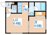 ＳＴＦ札幌一番館 1LDKの間取り