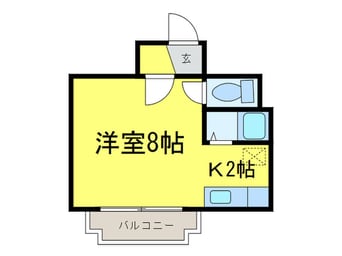 間取図 フラッツ幌南