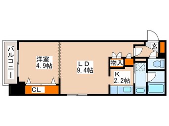 間取図 デルソール南６条