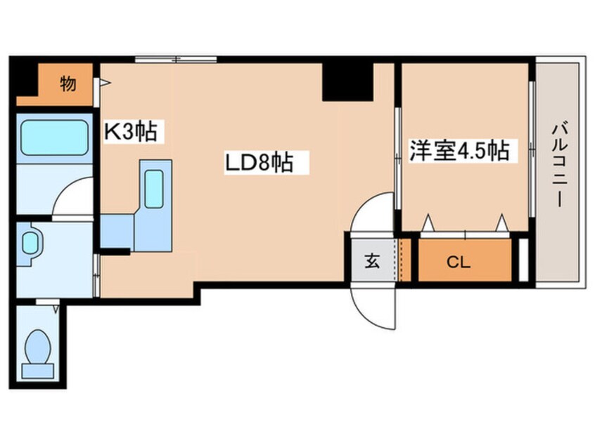 間取図 カサール・ガルシア