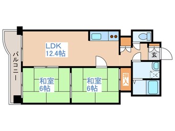 間取図 シティマンション五十嵐