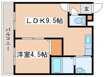 間取図 グランドヒルズ