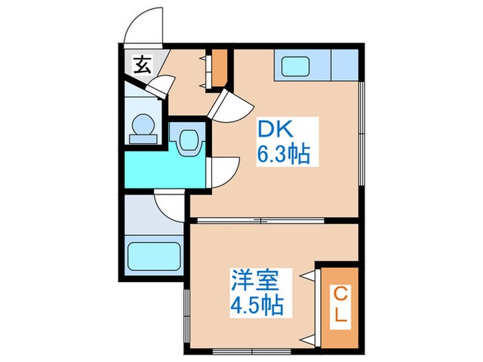 間取り図 fortune+sapporo