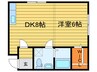 サンピア福住２-３ 1DKの間取り