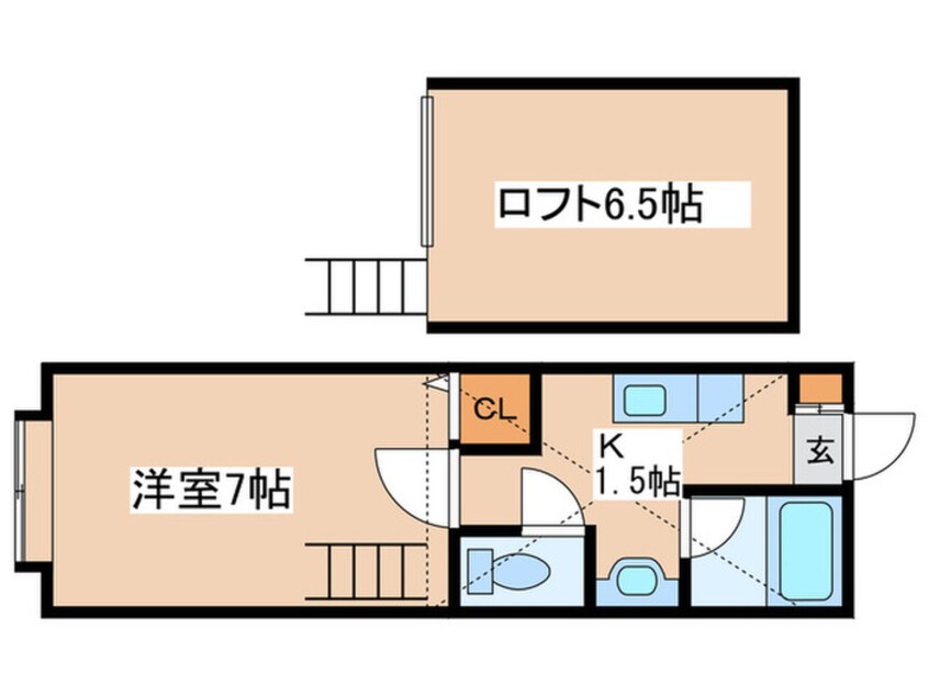 間取図 Ｖilla  Ｔukisappu