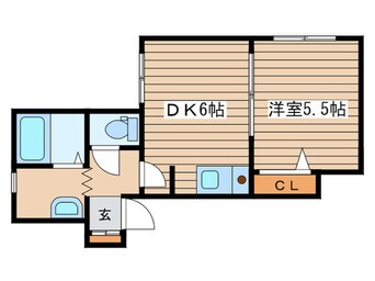 間取図 Ｅｔｏｉｌｅ２８