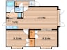 コニパルＤ 2LDKの間取り