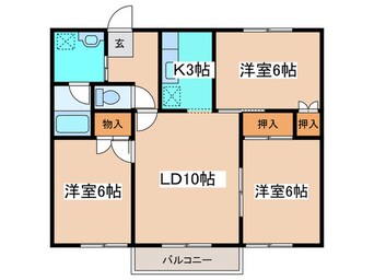 間取図 ＭＩＹＵＫＩ　ＭＡＮＳＩＯＮ