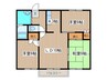 ＭＩＹＵＫＩ　ＭＡＮＳＩＯＮ 3LDKの間取り
