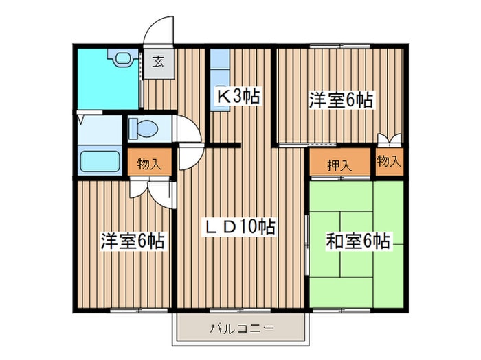 間取り図 ＭＩＹＵＫＩ　ＭＡＮＳＩＯＮ