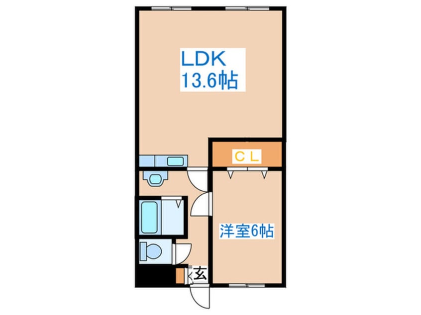 間取図 エルフィーネⅠ