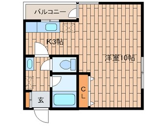 間取図 ＣＲＥＡ　ＣＯＵＲＴひばりヶ丘