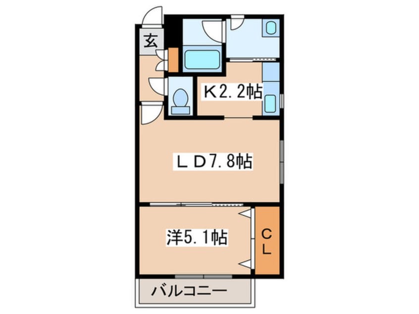 間取図 サニ－ウィンド