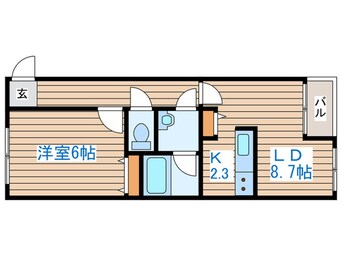 間取図 プレアデス