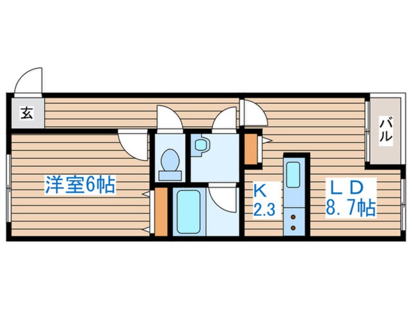 間取図 プレアデス