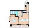 ノ－ザンパレス７７の間取図