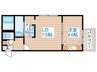 シティレジデンス南１２条 1LDKの間取り