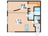 RESIDENCE　SAPPORO　T9 1LDKの間取り